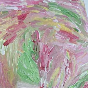 Abstract Canvas Painting Original Acrylic